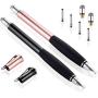 MEKO (2Pcs) Universal Disc Stylus Pens, MEKO Exclusive Ultra Thin Fine Disc Tip for Apple iPhone X/8/8plus iPad/iPad Pro/iPad Mini and All Capacitive Touch Screens [2nd Gen]