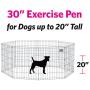 MidWest Homes for Pets Folding Metal Exercise Pen/Pet Playpen