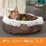 Pet Craft Supply Co. Soho Round Machine Washable Memory Foam Comfortable Ultra Soft All Season Self Warming Cat & Dog Bed