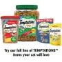 TEMPTATIONS Jumbo Stuff Crunchy and Soft Cat Treats, 14 oz. Tub TEMPTATIONS Jumbo Stuff Crunchy and Soft Cat Treats, 14 oz. Tub