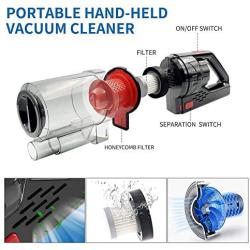 VISLONE Car Vacuum Cleaner High Power DC 12V 150W 6000PA Wet Dry Handheld Portable Auto Interior Vacuum Cleaner for Car Household Handheld Mini Small Vacuums