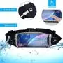 QUANFUN Compatible iPhone 11/Xs/XR/X/8 Plus/8 Running Belt Waist Bag, Fanny Pack Running Wristbands Sports Workout Fitness Holder Pouch Compatible Galaxy s8 s7 Plus,All UP to 6.4&quot Cell Phones