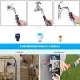 Companet Pet Dog Shower Sprayer Pet Bathing Scrubber Tool and Grooming Glove for Shower, Bath Tub, or Outdoor Garden Hose
