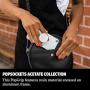 PopSockets PopGrip - Expanding Stand and Grip with Swappable Top - Acetate Pearl White