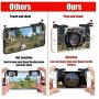 Mobile Game Controller for iPhone and Android,Sensitive Shoot and Aim Keys L1R1 Shooter Controller by Ozvavzk for PUBG/Fortnite/Rules of Survival,1 Pair