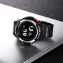F6 Bluetooth Smart Watch IP68 Waterproof Sport Tracker Watch Outdoor Style Touchscreen with Pedometer, Message Push, Sleep Monitor, Heart Rate, Alarm Clock and Stopwatch (Silver + Black)