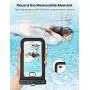 UGREEN Universal Waterproof Case 2 Pack Cell Phone Pouch Dry Bag Compatible for iPhone 11 Pro Max, iPhone SE 2020, iPhone X XR XS 8 Plus 7 6S 6 5, Samsung Galaxy S20 S10 S9 S8 Plus Note 8 S7 Edge S6