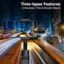 Hohem 3-Axis Gimbal Stabilizer for iPhone 11 PRO MAX X XR XS Smartphone w/Inception Sport Mode Object Face Tracking Motion Time-Lapse Quick Balance Handheld Gimbal for Vlog Youtuber Live Video