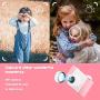 Kids Camera, Easy Hood 1080P HD 2.0 Inch IPS Screen Children Mini Video Camcorder Toy with 32GB SD Card and Soft Rabbit Silicone Cover, Gift for 4-10 Years Old Boys Girls