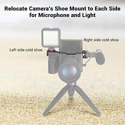 SMALLRIG Cold Shoe Mount Adapter Relocation Plate for Sony Alpha A6600 Mirrorless Camera - BUC2498