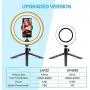 10" Selfie Ring Light with Tripod Stand & Cell Phone Holder, LATZZ Dimmable Desktop LED Lamp Camera Ringlight with Wireless Remote Shutter for Live Stream/Makeup/YouTube Video/Photography 10" Selfie Ring Light with Tripod Stand & Cell Phone Holder, LATZZ Dimmable Desktop LED Lamp Camera Ringlight with Wireless Remote Shutter for Live Stream/Makeup/YouTube Video/Photography