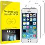 JETech Screen Protector for Apple iPhone SE (2016 Edition), iPhone 5s, iPhone 5c and iPhone 5, Tempered Glass Film, 2-Pack