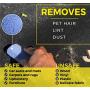 The Original Pet Hair Remover for Car - 4 Inch Pumice Stone Tool - Remove Dog Hair from Car Easily