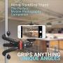 Xenvo SquidGrip Flexible Cell Phone Tripod and Portable Action Camera Holder - Compatible with iPhone, GoPro, Android, Samsung, Google Pixel and All Mobile Phones