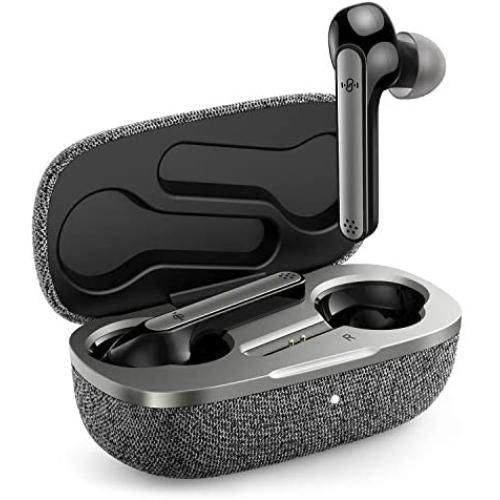 Wireless Earbuds | Boltune Bluetooth Earbuds | in-Ear Detection Headphones | AptX Deep Bass | CVC 8.0 Noise Reduction | IPX8 Waterproof | Touch Control | with 2 Mics | USB-C Quick Charge 42h Playtime