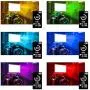 Hagibis RGB LED Video Light, with Built-in Rechargeable Battery,Portable On Camera Light Panel with Aluminium Alloy Body,360° Full Color,CRI/TLCI≥97 2500-8500K,12 Lighting Effect Modes Hagibis RGB LED Video Light, with Built-in Rechargeable Battery,Portable On Camera Light Panel with Aluminium Alloy Body,360° Full Color,CRI/TLCI≥97 2500-8500K,12 Lighting Effect Modes