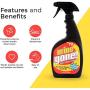 Urine Gone, S Stain & Odor Eliminator: Professional Strength Fast-Acting Enzyme-Based Solution, Instantly Penetrates and Neutralizes into the Fibers of a Carpet, Stops Pets from Remarking, 24 oz