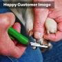 k9konnection Dog Nail Clippers - with Quick Sensor & Bonus File - Professional Trimmers for Large, Small & Medium Breed Dogs - Safety Guard to Avoid Over Cutting Nails - Angled Sharp Blades