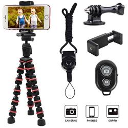 Phone Tripod, Linkcool Octopus Tripod with Wireless Remote Phone Holder Mount Use as iPhone Tripod, Cell Phone Tripod, Camera Tripod, Travel Tripod,Tabletop Tripod for iPhone Gopro