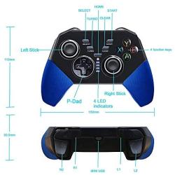 Mobile Gaming Controller,KINGEAR Wireless Android Controller Gamepad Comptible for Android and iOS Game (Renewed)