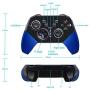 Mobile Gaming Controller,KINGEAR Wireless Android Controller Gamepad Comptible for Android and iOS Game (Renewed)