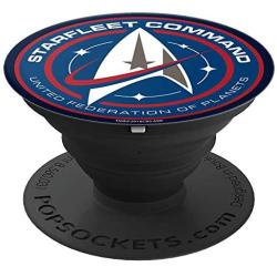 Star Trek Starfleet Badge PopSockets Stand for Smartphones and Tablets PopSockets Grip and Stand for Phones and Tablets