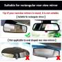 Cell Phone Holder, Car Mount Holder Car Rearview Mirror Mount Holder Truck Auto Bracket Holder Cradle for iPhone XS/X/8/7/6/6s Plus, Samsung Galaxy S9/S8, Huawei Mate 20 Cell Phones and GPS ect
