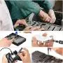 80 IN 1 Professional Computer Repair Tool Kit, Precision Laptop Screwdriver Set, with 56 Bit, Anti-Static Wrist and 24 Repair Tools, Suitable for Macbook, PC, Tablet, PS4, Xbox Controller Repair 80 IN 1 Professional Computer Repair Tool Kit, Precision Laptop Screwdriver Set, with 56 Bit, Anti-Static Wrist and 24 Repair Tools, Suitable for Macbook, PC, Tablet, PS4, Xbox Controller Repair