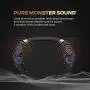 Monster Boomerang Neckband Bluetooth Speaker, Lightweight Wireless Wearable Speaker with 12H Playtime, True 3D Stereo Sound, Portable and IPX7 Waterproof, Ideal for Home&Outdoors