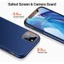 TORRAS Slim Fit iPhone 11 Pro Case, Ultra-Thin Anti-Fingerprints Full Protection Hard PC Cover with Matte Finish Grip for iPhone 11 PRO Case, Navy Blue