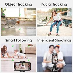 Selfie Stick 360°Rotation Auto Face Tracking Object Tracking Smart Shooting Phone Mount Holder,Intelligent Following Pivo Camera Mount Phone Holder,Smart Tracking Selfie Phone Tripod for All Phones