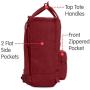 Fjallraven, Kanken, Re-Kanken Mini Recycled Backpack for Everyday Use, Heritage and Responsibility Since 1960