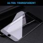 MANTO Screen Protector for iPhone 8 Plus 7 Plus 5.5-Inch Full Coverage Tempered Glass Film Edge to Edge Protection 2-Pack, Black