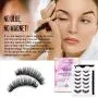 Paulinrise Magic Eyeliner and Eyelashes Kit - False Eyelashes and Eyeliner Kit for 3D Eyelashes Set - No Glue, Non-Magnetic Fake Eyelashes - Reusable Lashes - Upgrade 3.0, 6 Pairs Paulinrise Magic Eyeliner and Eyelashes Kit - False Eyelashes and Eyeliner Kit for 3D Eyelashes Set - No Glue, Non-Magnetic Fake Eyelashes - Reusable Lashes - Upgrade 3.0, 6 Pairs