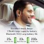 SLuB Bluetooth Headset,Wireless Headset V5.0 Bluetooth Phone Earpiece Business Earphones Sweatproof Headphones with in-Ear Earbuds Hands Free Bluetooth for Cell Phone (Blue, Small)