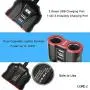 QC3.0 Car Charger with Extension Cable, Multi Car Charger Cigarette Lighter, 3 USB (QC3.0x1+Smart Socketx2)+2 Socket Car Splitter+90mm Cable for GPS/iPhone/Samsung Cell Phone QC3.0 Car Charger with Extension Cable, Multi Car Charger Cigarette Lighter, 3 USB (QC3.0x1+Smart Socketx2)+2 Socket Car Splitter+90mm Cable for GPS/iPhone/Samsung Cell Phone