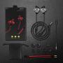Nabsna Portable 3.5mm Plug Gaming Headset Computer Game Earphones with Detachable Mic Corded Headsets