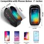 YumyKit Bike Phone Mount Front Frame Bag,Waterproof Bicycle Mount Bag,Top Tube Mount Phone Holder with Touch Screen,Bicycle Handlebar Bag Phone Case Below 7 in,Money,Keys