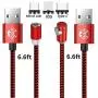 UGI Magnetic Charger Cable 3 in 1 Charging Cable Nylon Braided LED Lighting Cord Compatible with Android,Micro USB,Type C/USB C,i- OS Smartphone Devices (6.6ft L-Shape+3.3ft/6.6ft Straight,3 Pack) UGI Magnetic Charger Cable 3 in 1 Charging Cable Nylon Braided LED Lighting Cord Compatible with Android,Micro USB,Type C/USB C,i- OS Smartphone Devices (6.6ft L-Shape+3.3ft/6.6ft Straight,3 Pack)