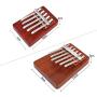 Kids Thumb Piano,5/6 Key Traditional Finger Piano Mbira Finger Percussion Pocket Keyboard Instrument for kid Children Musical Accompaniment Training Tool (5 Keys)