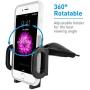Macally Car Cd Slot Phone Holder Mount for iPhone Xs XS MAX XR X 8 Plus 7 7+ 6s Plus 6s 6 SE Samsung Galaxy S9 S9+ S8 Edge Note 5, Motorla Moto, Pixel, Xperia Cell Phones, GPS, etc. (MCDHOLDER)