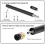 Digiroot Stylus for iPad, Magnetic Disc Stylus Pen 2019 Updated Touch Capacitive Screen Pens for Apple/iPhone/Ipad pro/Mini/Air/Android/Surface with 3 Replacement Tips - (Black)