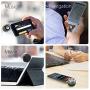 Mini Portable Speaker, 3W Mobile Phone Speaker with 250mAh Lithium Battery Line-in Speaker with Clear Bass 3.5mm AUX Audio Interface, Plug and Play for iPhone, iPad, iPod, Tablet, Computer
