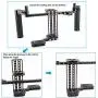 CAMVATE Directors Monitor Cage with Wireless Receivers and Multi-Function Plate
