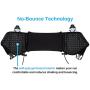 Running Belt with Water Bottles | Running Hydration Belt has Water Resistant Waist Pack to Fit iPhone, Samsung, Android, etc | Adjustable Belt | 10oz Bottles | Attach Race Number | Hiking & Cycling