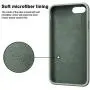 Vooii iPhone 8 Plus Case, iPhone 7 Plus Case, Soft Silicone Gel Rubber Bumper Case Microfiber Lining Hard Shell Shockproof Full-Body Protective Case Cover for iPhone 7 Plus /8 Plus - Pine Green Vooii iPhone 8 Plus Case, iPhone 7 Plus Case, Soft Silicone Gel Rubber Bumper Case Microfiber Lining Hard Shell Shockproof Full-Body Protective Case Cover for iPhone 7 Plus /8 Plus - Pine Green