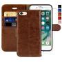 MONASAY iPhone 7 Wallet Case/iPhone 8 Wallet Case/iPhone SE 2020 Case,4.7-inch, [Glass Screen Protector Included] Flip Folio Leather Cell Phone Cover with Credit Card Holder for Apple iPhone 7/8/SE2