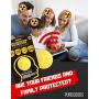 EMF Protection for CELLPHONES/Laptop - Anti EMF/EMR Radiation Sticker - Radiation Shield Blocker - Remove Electronic Technologies 24K Gold (10 Pack)