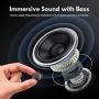 Wireless Earbuds, Mpow M30 in-Ear Bluetooth Headphones, Immersive Sound w/Bass, IPX8 Waterproof Sport Earbuds, Touch Control, 25 Hrs w/Type-C Charging Case/Mics, Red