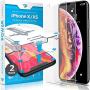 Power Theory iPhone X/iPhone Xs Glass Screen Protector [2-Pack] with Easy Install Kit [Premium Tempered Glass]